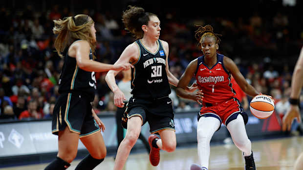 New York Liberty Washington Mystics WNBA